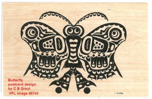 Butterfly-Postcard-design-CB-Greul-VPL.ca
