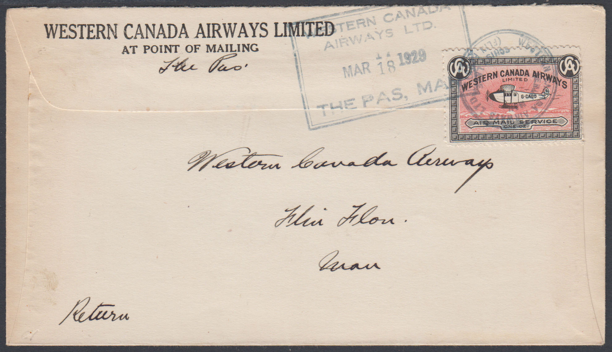 Tom Watkins postcard