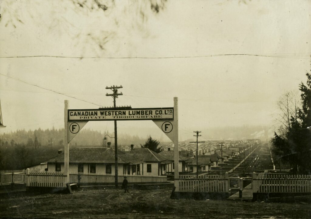 Company Townsite, Fraser Mills